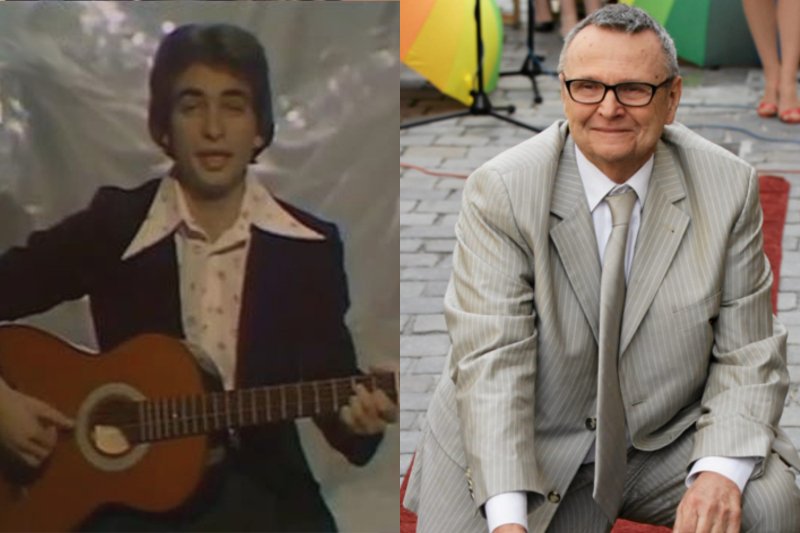 Powyżej autorzy piosenki "Dzień jeden w roku": po Seweryn Krajewski (muzyka) i Krzysztof Dzikowski (tekst).