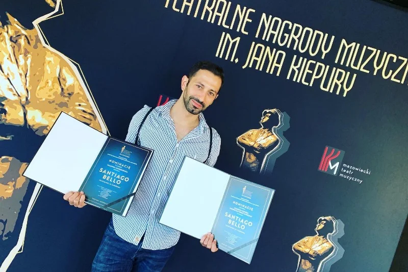 Santi w 2019 roku jest nominowany do Teatralnych Nagród Muzycznych im. Jana Kiepury