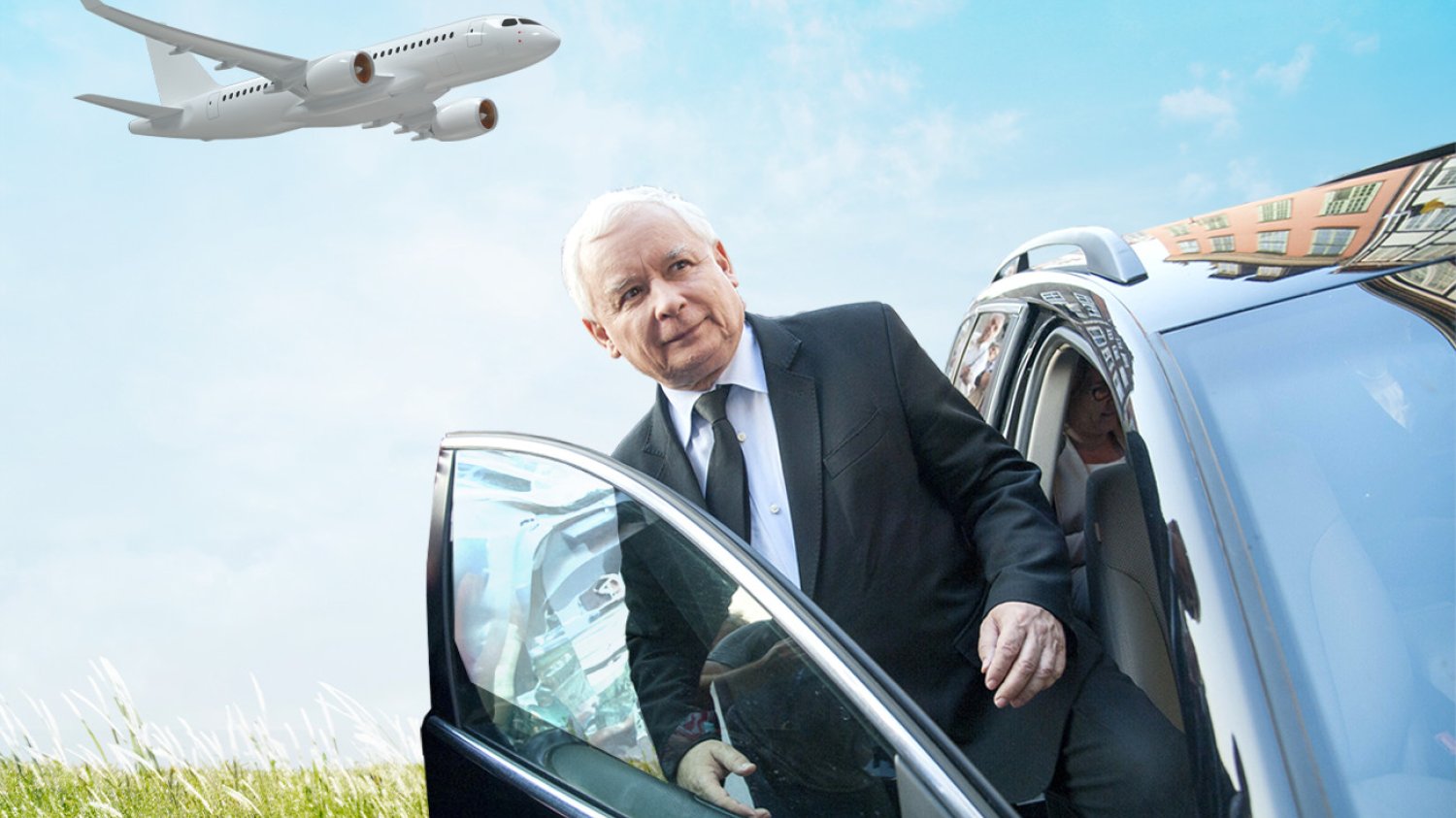 Jarosław Kaczyński udał się do Brukseli samochodem. Dlaczego nie wybrał samolotu?