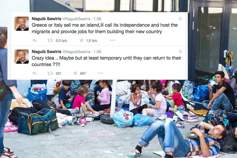 Pomysł Egipskiego miliardera mógłby być nadzieją dla wielu uchodźców.