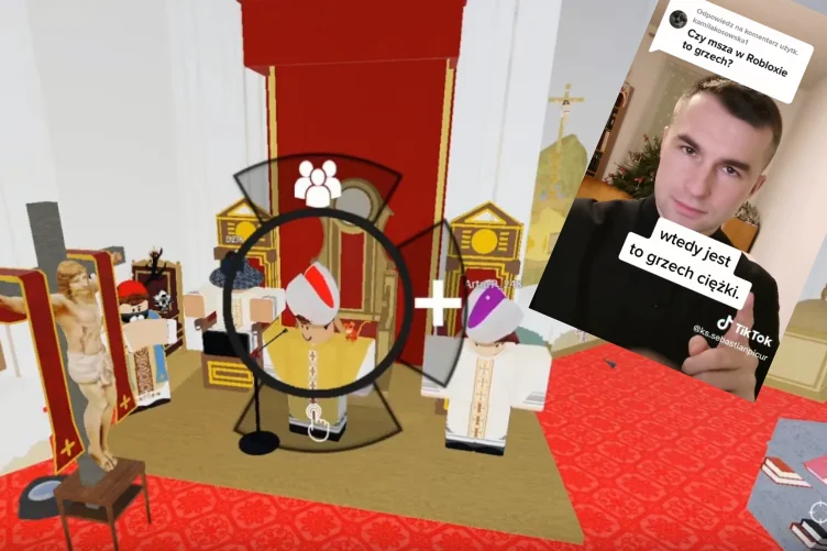 Ksiądz komentuje msze w Robloxie. Czy to grzech ciężki?