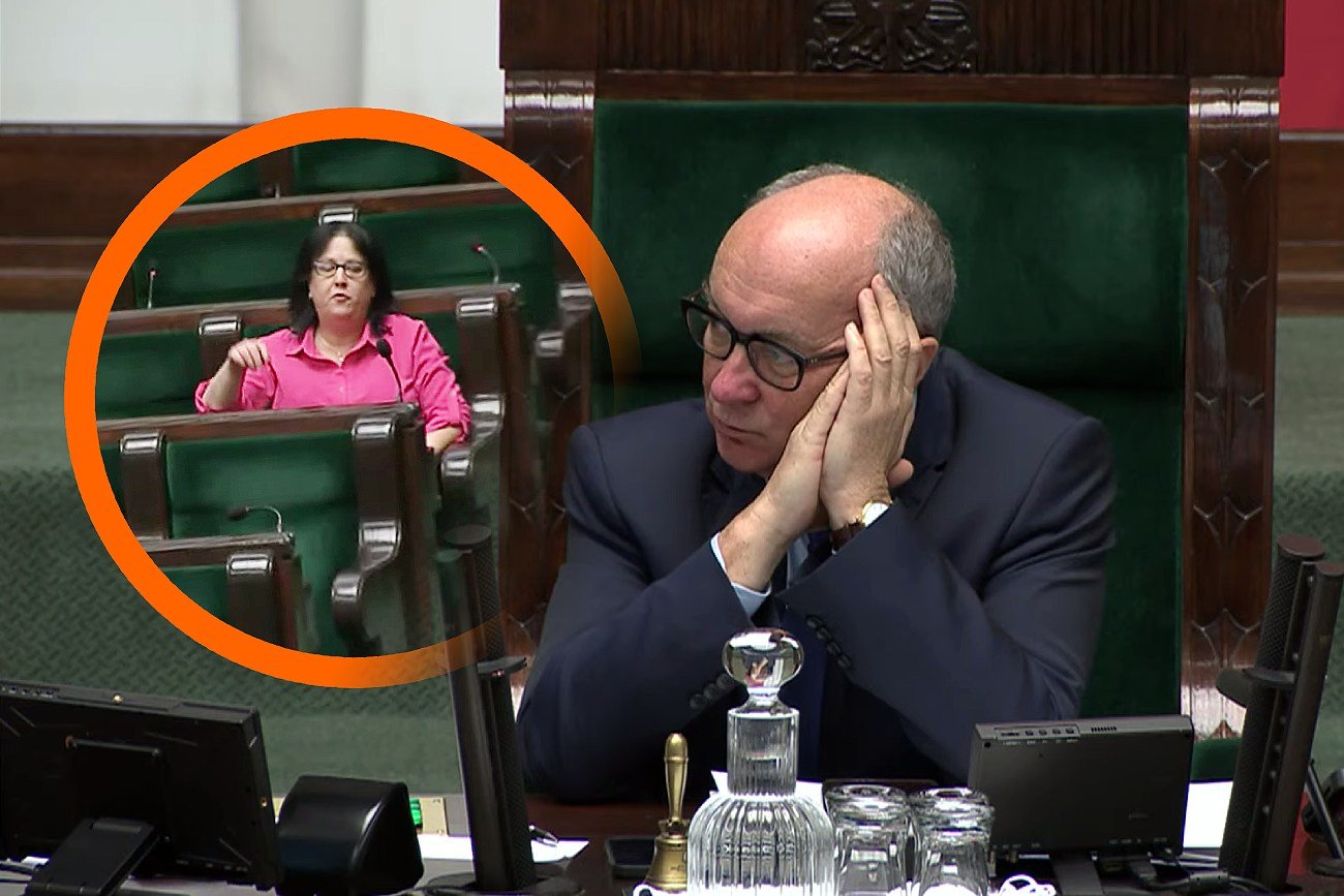 Włodzimierz Czarzasty i Anita Czerwińska. Awantura w Sejmie