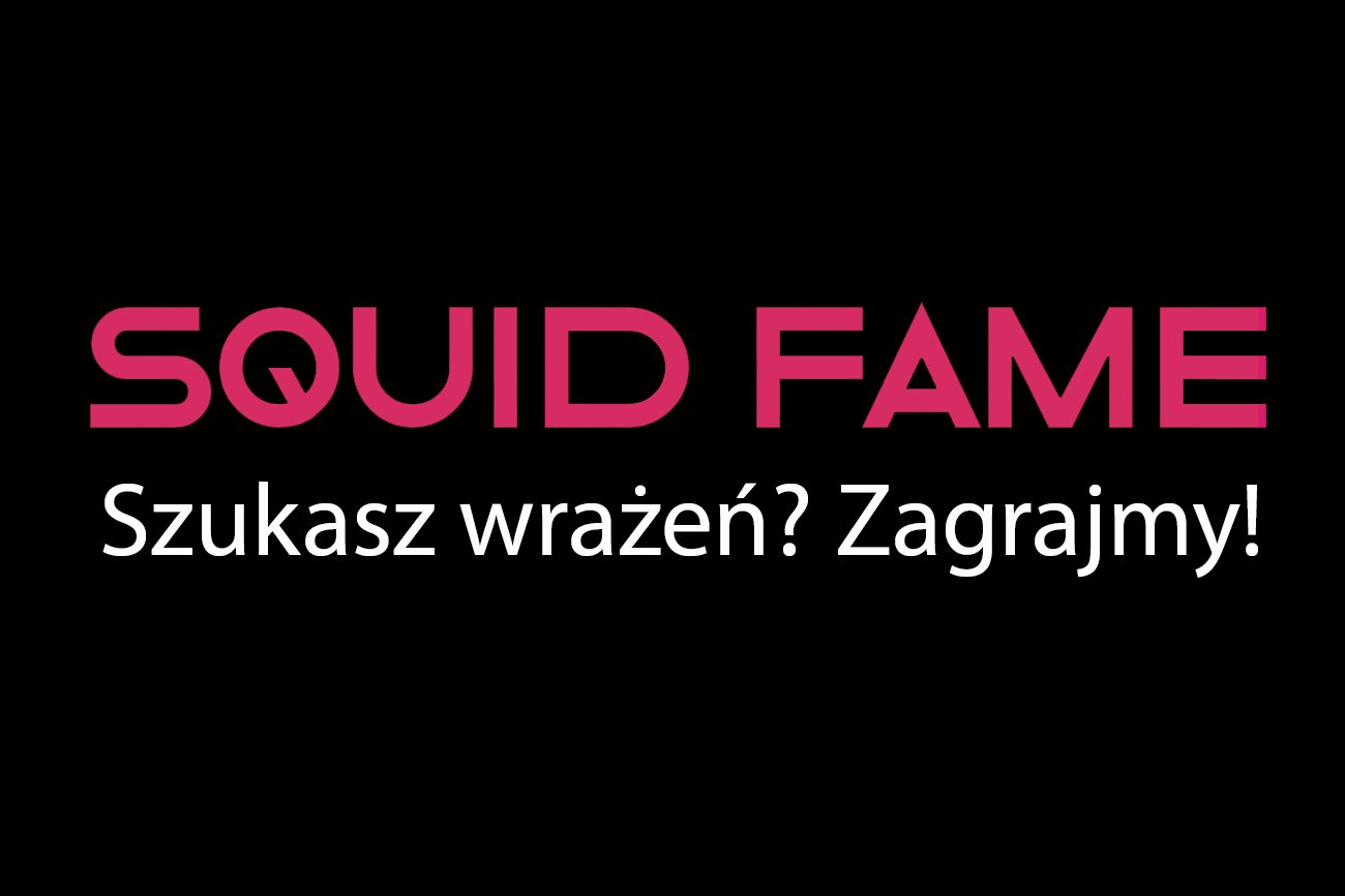Turniej wzorowany na "Squid Game" startuje z naborem kandydatów w Polsce