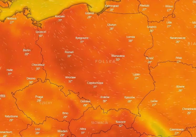 Do Polski wracają upały.