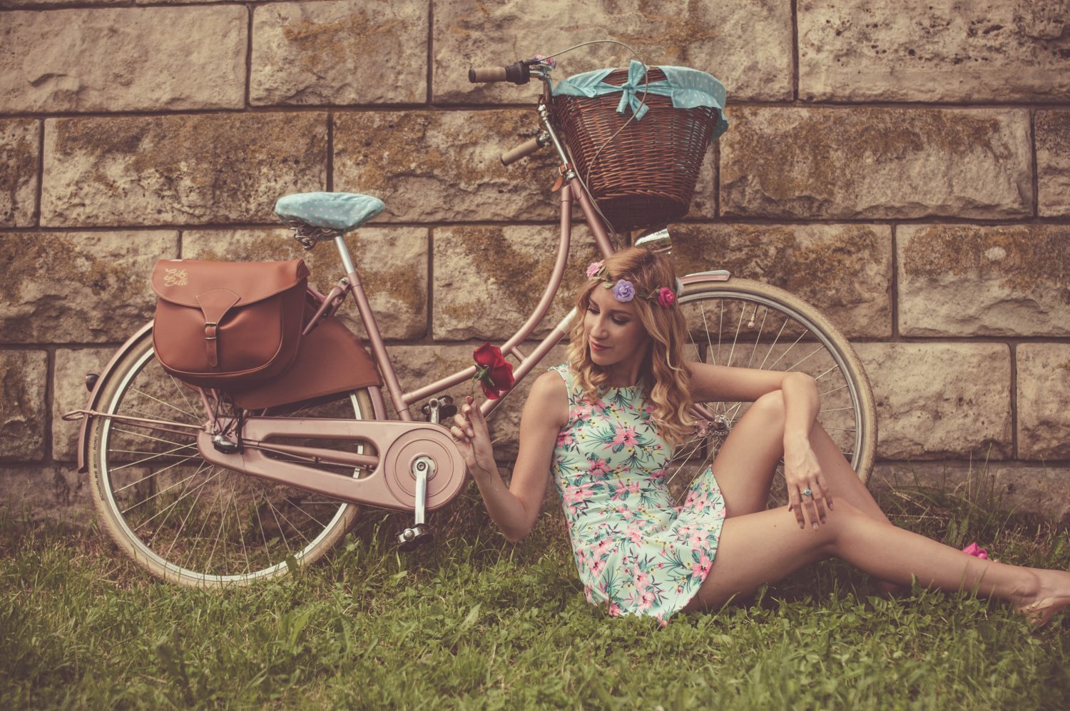 Rowerzystka po godzinach