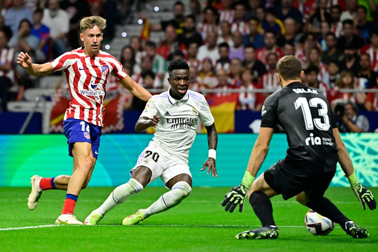 Vinicius Junior był jednym z głównych adresatów skandalicznego zachowania, ze strony kibiców Atletico Madryt.