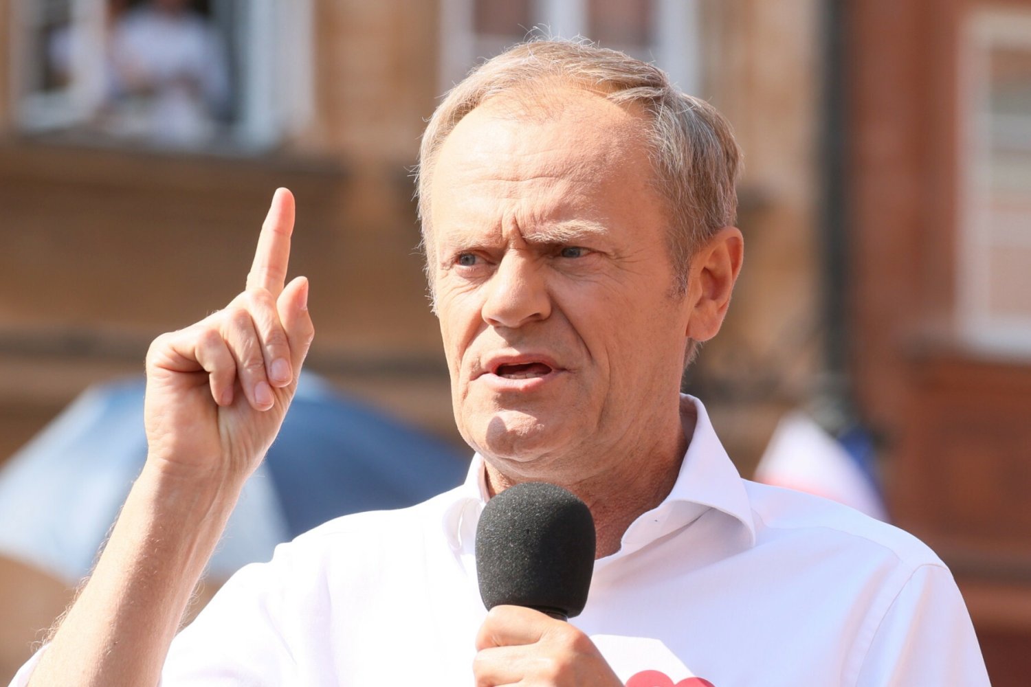 Lider PO Donald Tusk.