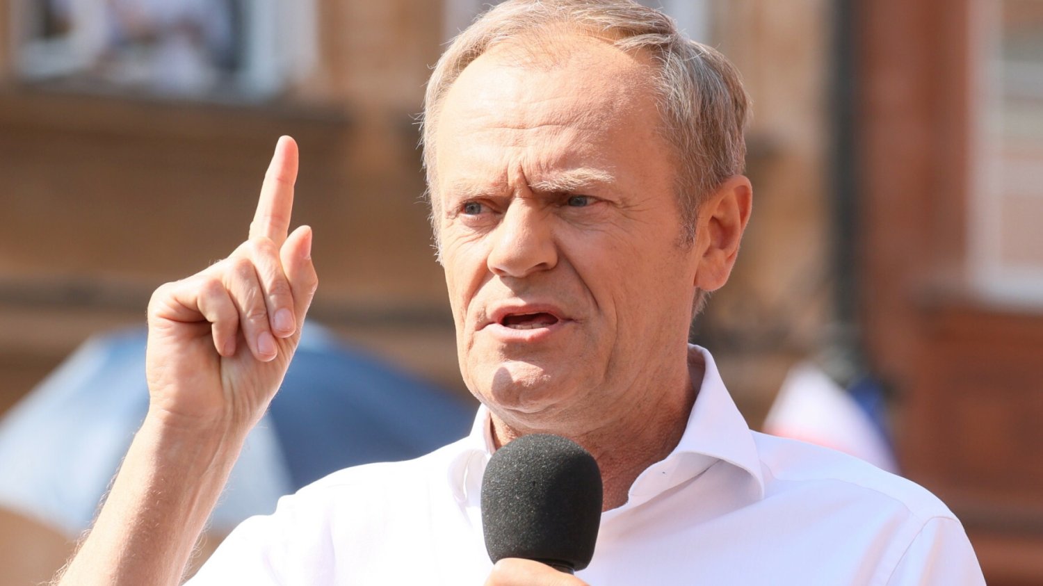Lider PO Donald Tusk.