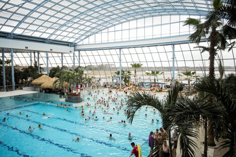 Park Wodny Suntago w Park of Poland został otwarty w lutym 2020 roku. Od tamtej pory czynny był tylko przez ponad 100 dni.