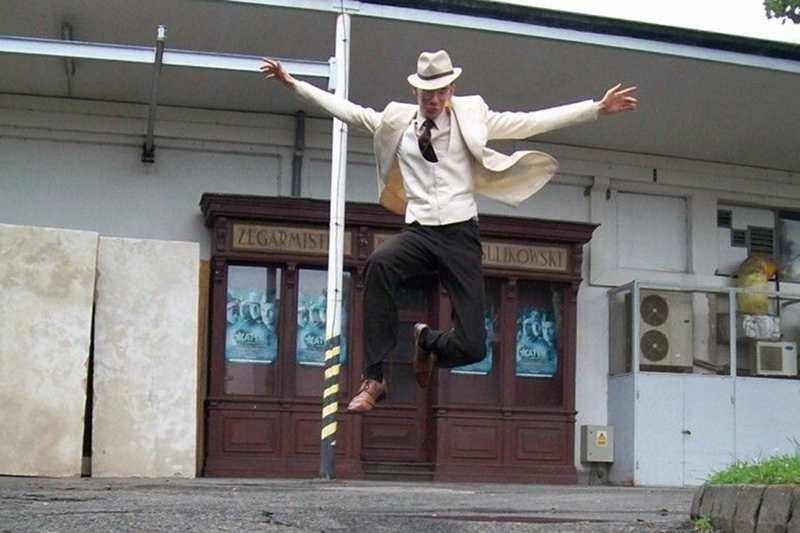 Członek GRH LC Mława na planie "Bitwy Warszawskiej 1920"