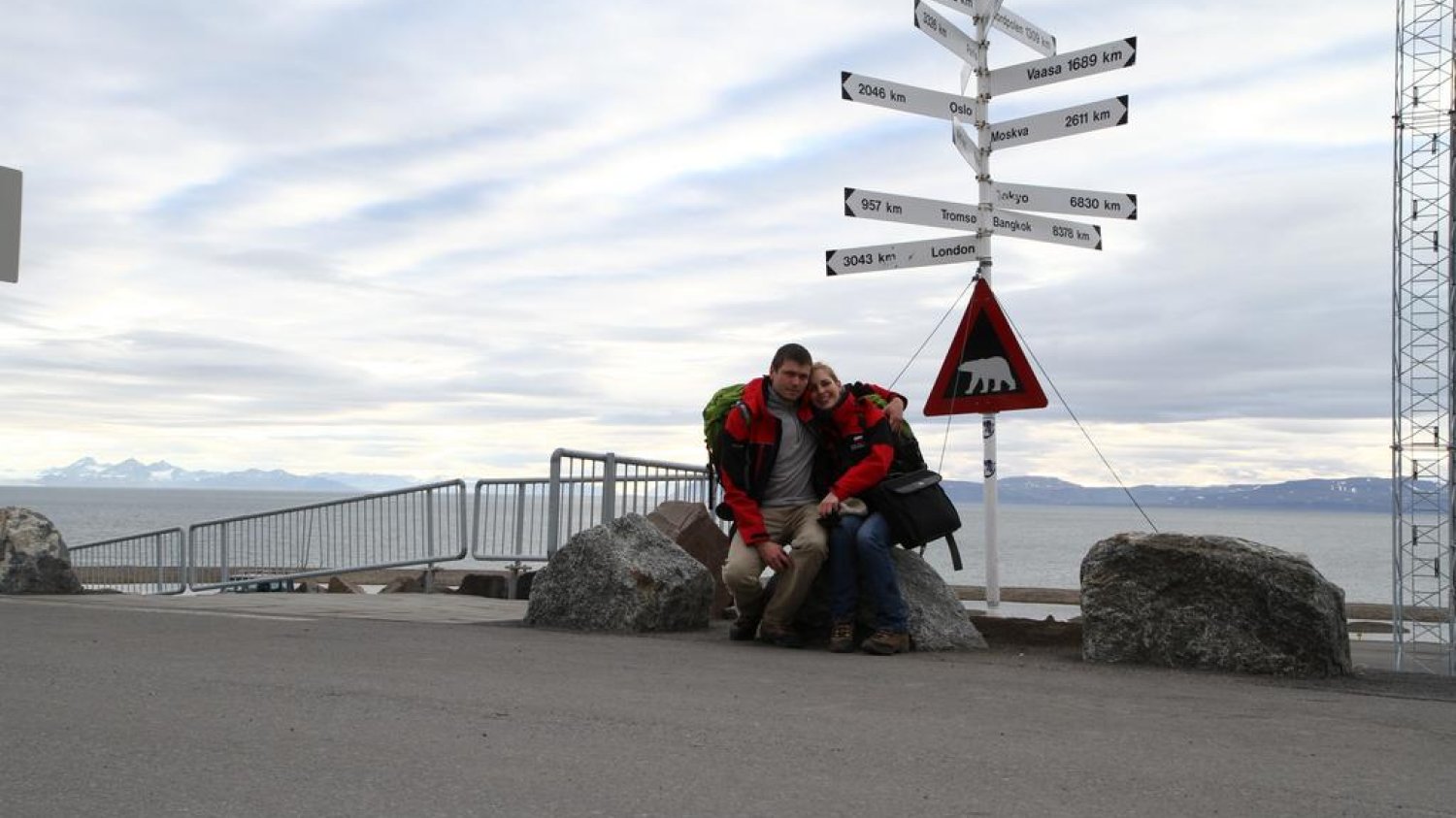 Na lotnisku w Longyearbyen