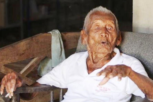 Mbah Gotho jest prawdopodobnie najstarszym żyjącym człowiekiem na ziemi.