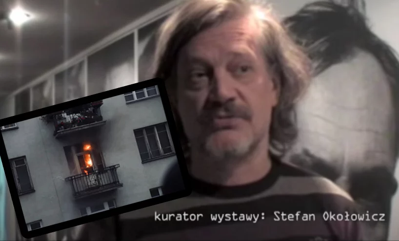 Stefan Okołowicz jest właścicielem pracowni, którą podpalili narodowcy.