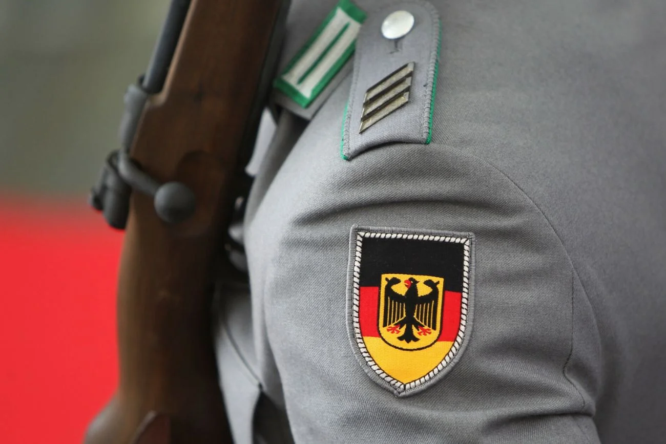 Żołnierz Bundeswehry.
