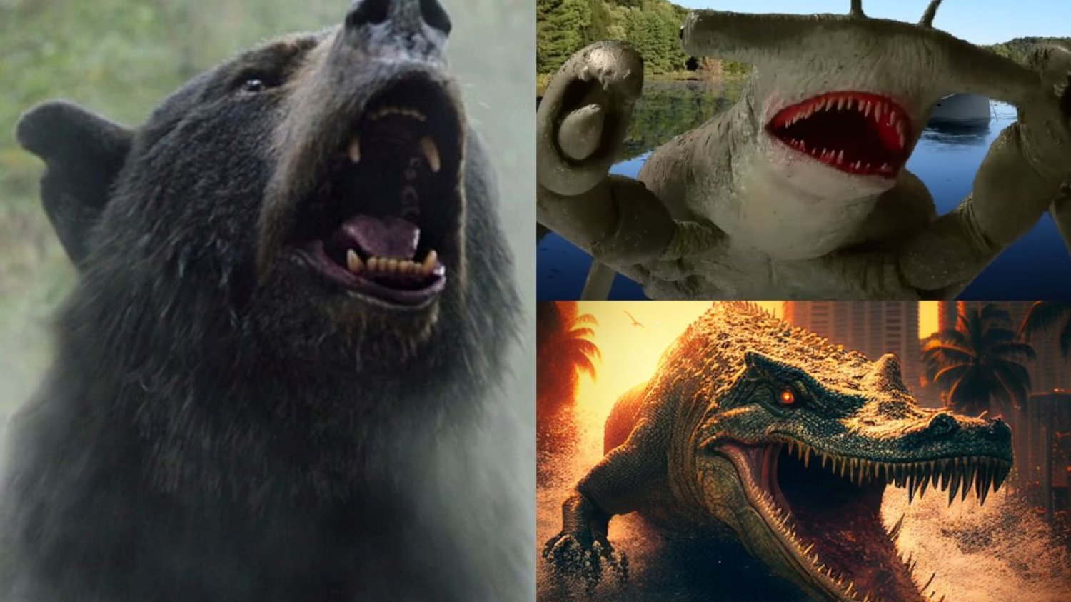 kokainowy miś rekin metamfetaminowy aligator horrory zwierzęta 2023 kokainowy miś rekin metamfetaminowy aligator horrory zwierzęta 2023