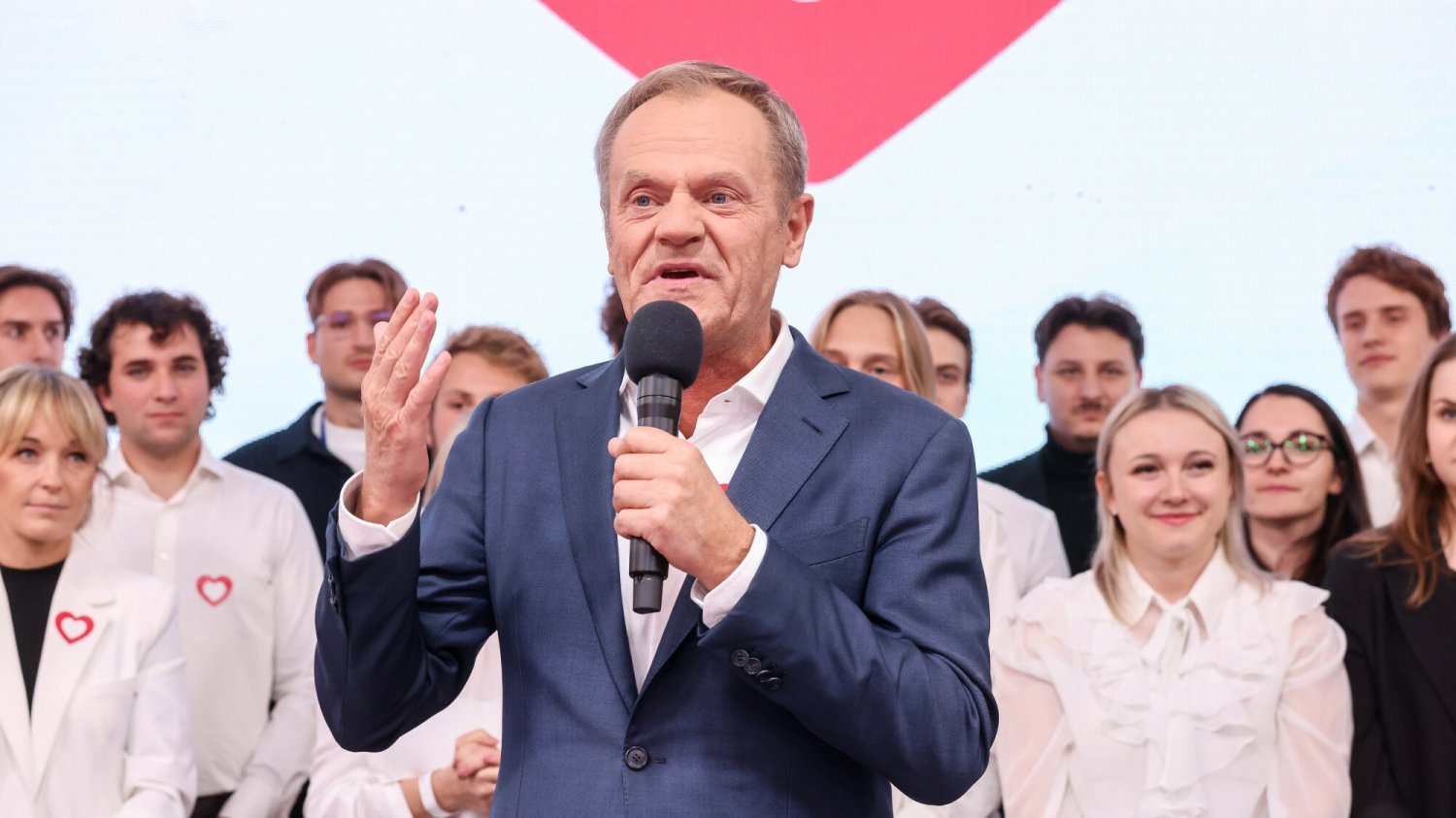 Wieczór wyborczy KO.