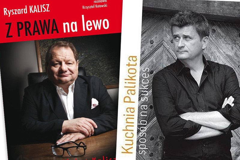 Czy książki Ryszarda Kalisza "Z prawa na lewo" albo "Kuchnia Palikota. Sposób na sukces" autorstwa Janusza Palikota to dobre książkowe prezenty gwiazdkowe?