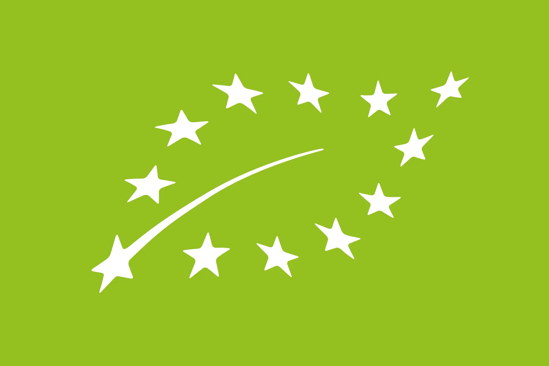 Unijny symbol przyznawany produktom ekologicznym.