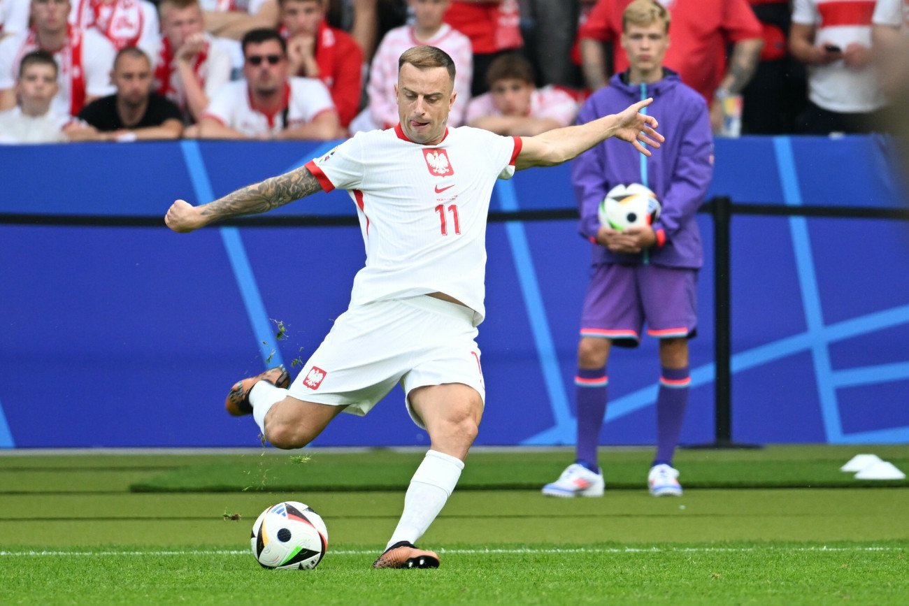 Kamil Grosicki strzelił dla reprezentacji Polski 17 goli.