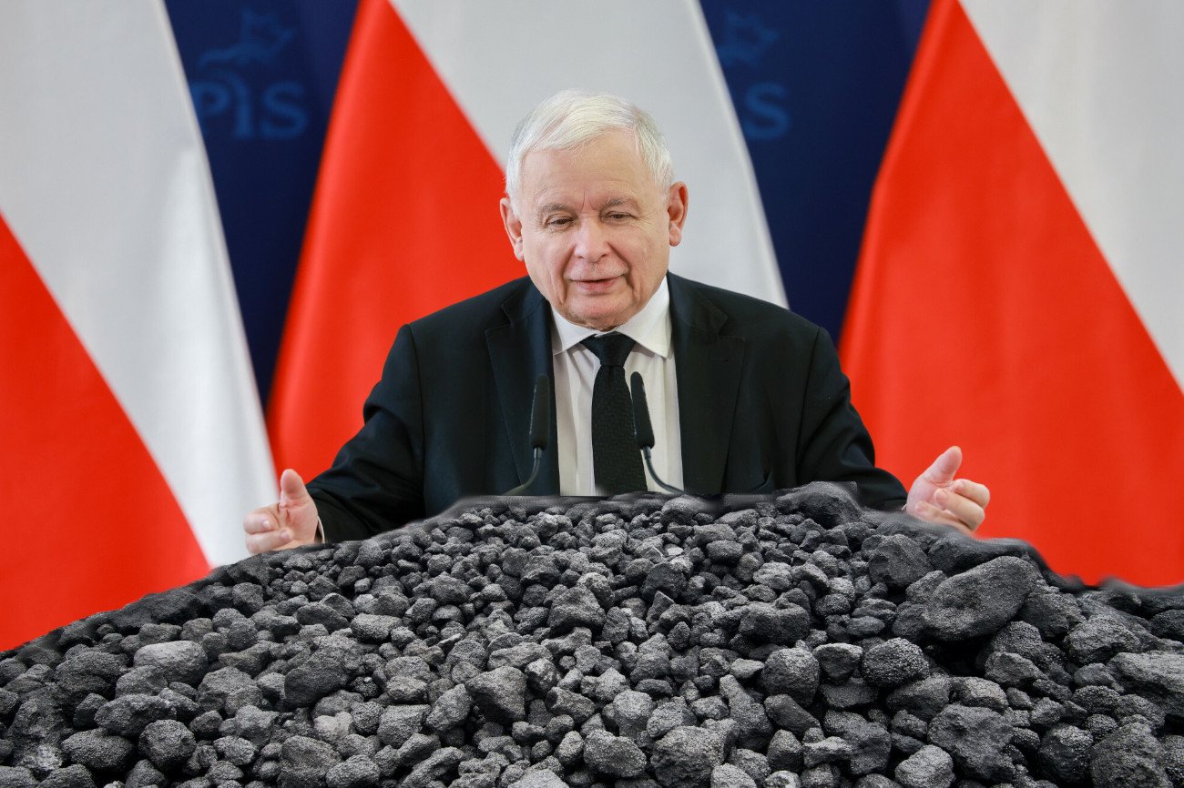 Jarosław Kaczyński nieźle namieszał w swojej wypowiedzi na temat węgla.