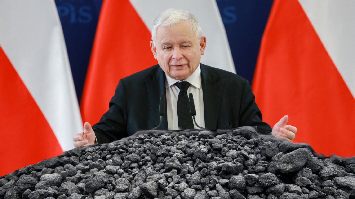 Jarosław Kaczyński nieźle namieszał w swojej wypowiedzi na temat węgla.