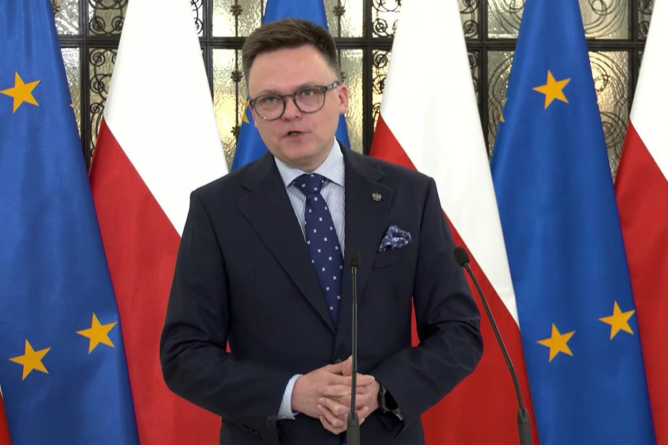 Hołownia o Kamińskim i Wąsiku. Marszałek Sejmu powiedział, co dalej.