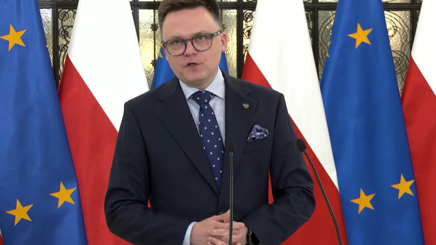 Hołownia o Kamińskim i Wąsiku. Marszałek Sejmu powiedział, co dalej.