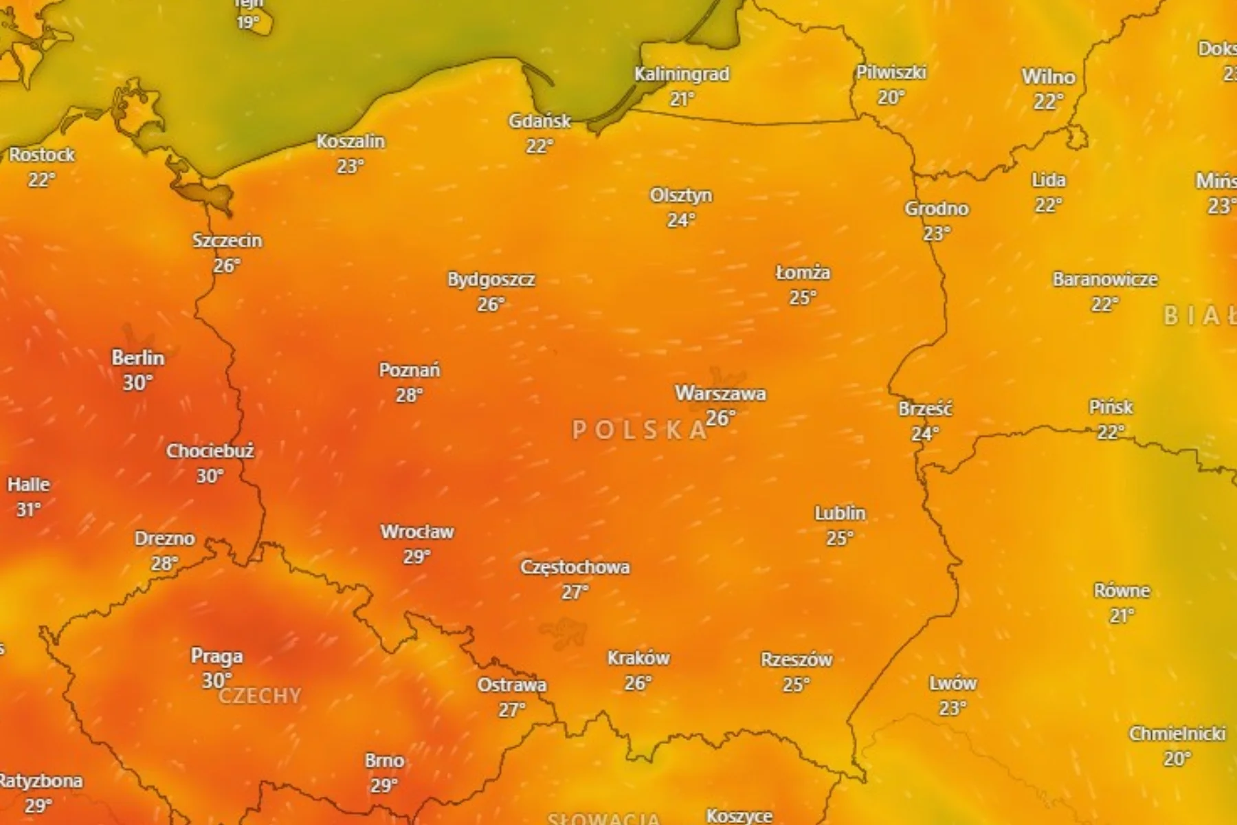 Do Polski idzie prawdziwe lato.