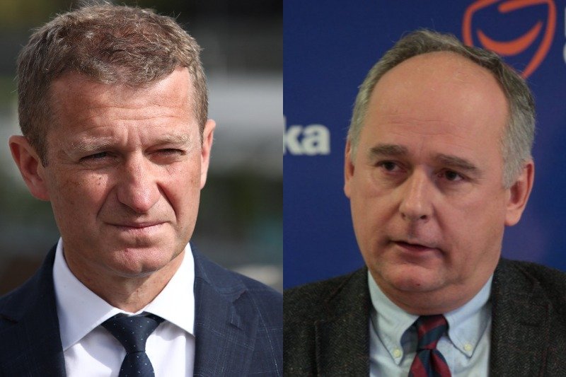 Ireneusz Raś (po lewej stronie) i Paweł Zalewski (po prawej stronie) zostali wyrzuceni z Platformy Obywatelskiej.