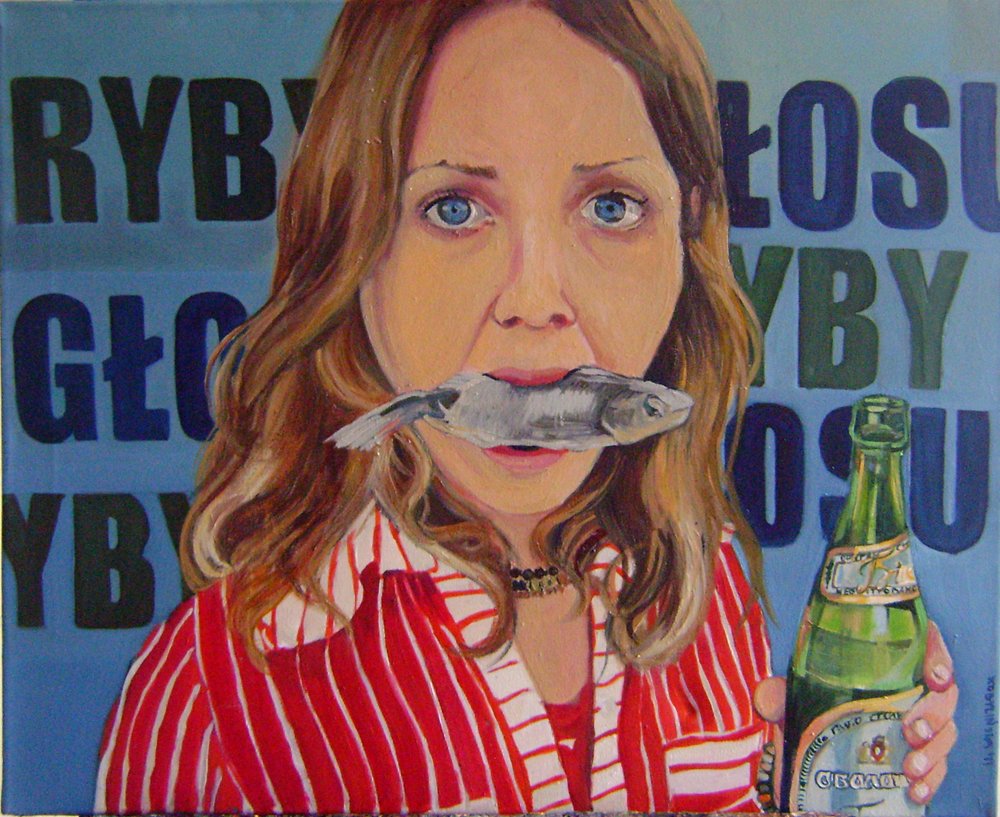 Maja Kobylińska, Nie mają, olej na płótnie, 50x60, praca dostępna w MiTo