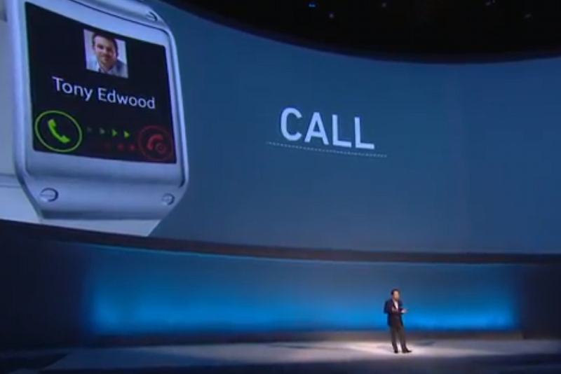 Tak prezentuje się smartwatch Galaxy Gear