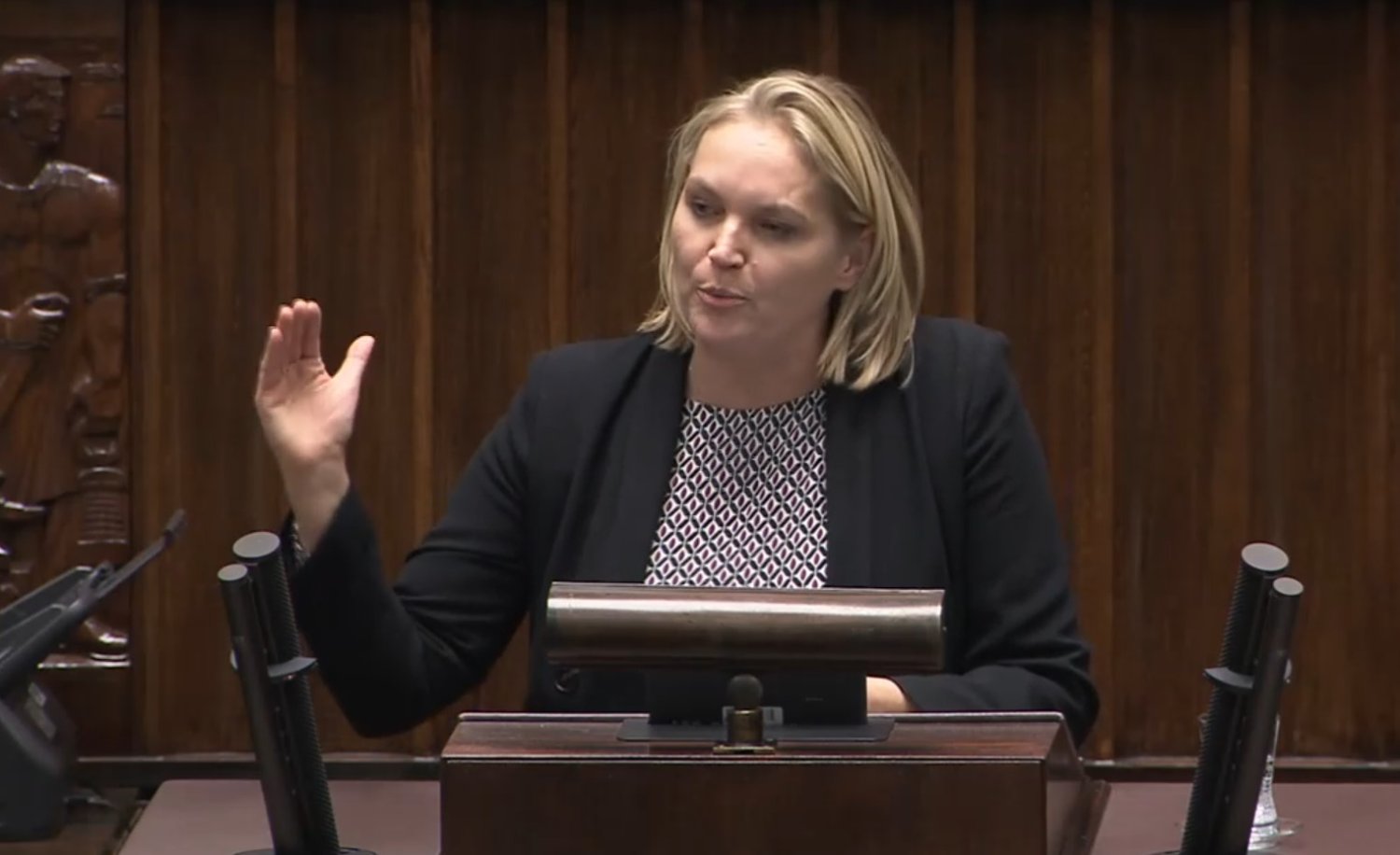 Dominika Chorosińska zadała Donaldowi Tuskowi tylko dwa pytania