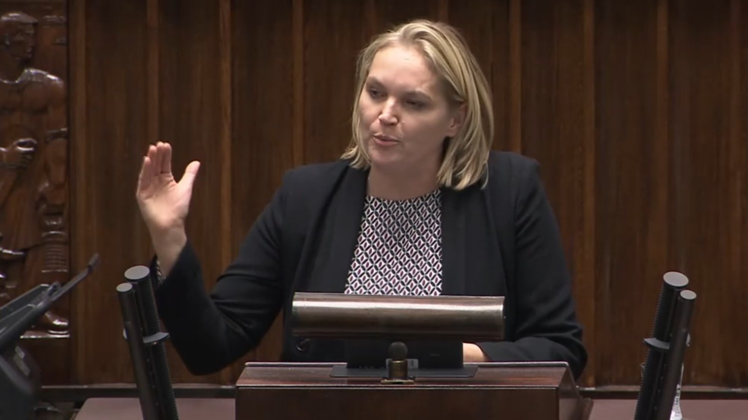 Dominika Chorosińska zadała Donaldowi Tuskowi tylko dwa pytania