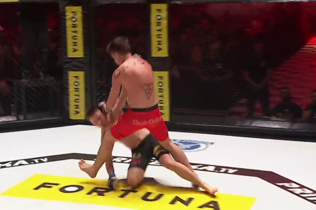 Zobaczcie, jak "Kamerzysta" w 11 sekund pokonał "Kruszwila" na Prime MMA