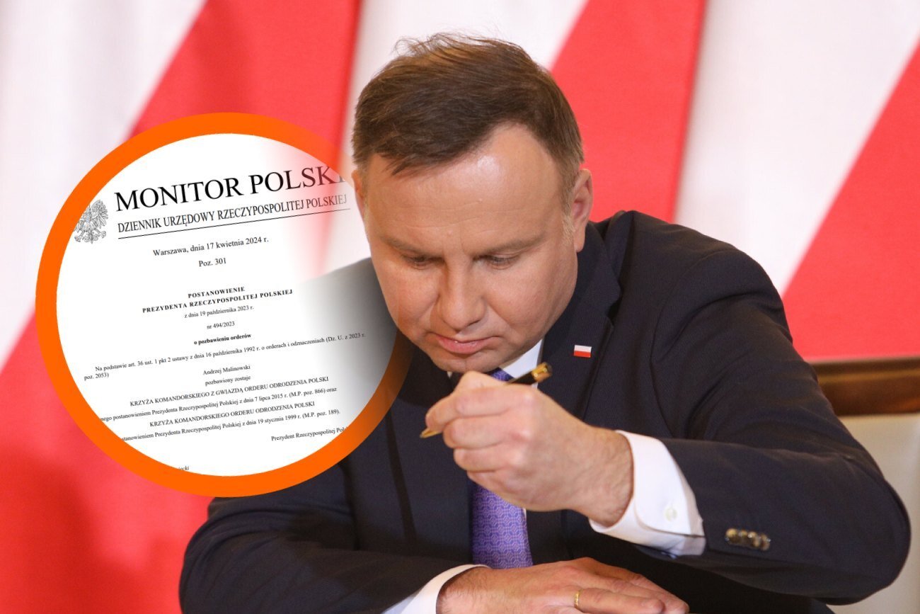 Andrzej Duda pozbawił znanego działacza orderów. Jest postanowienie.