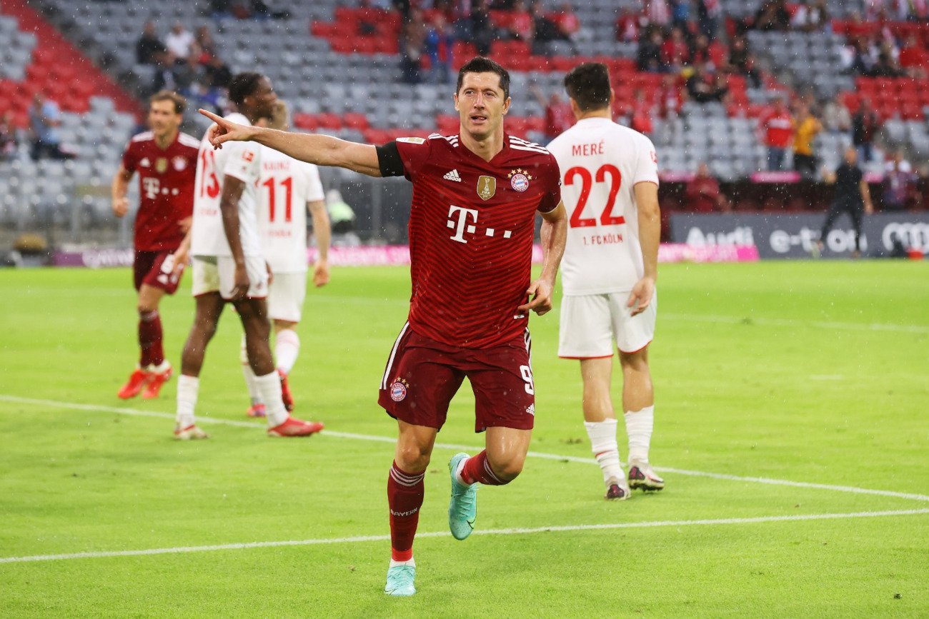 Robert Lewandowski w niedzielę dołożył kolejnego gola dla Bayernu Monachium