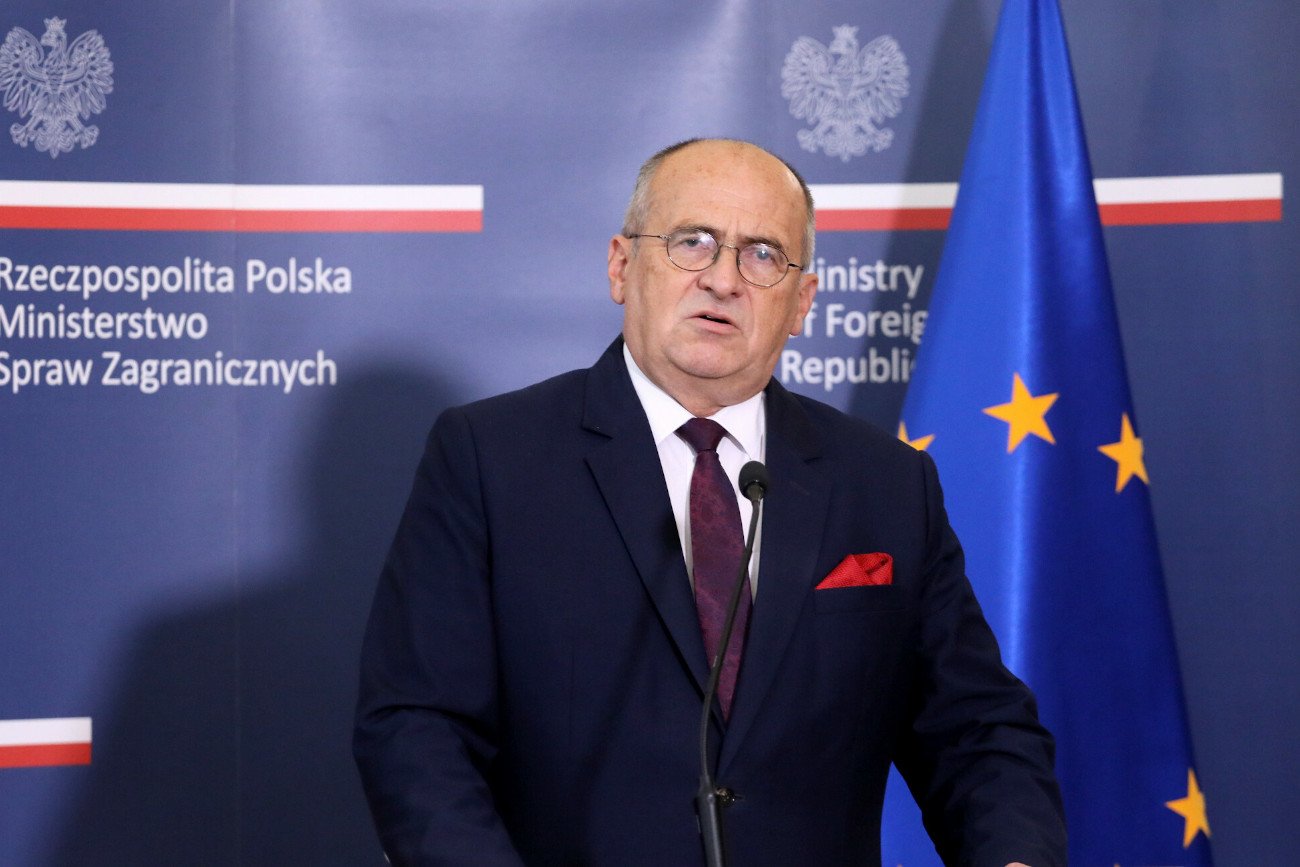 Jerzy Marek Nowakowski dobitnie podsumował polską politykę zagraniczną w czasach PiS. Na zdjęciu szef polskiej dyplomacji Zbigniew Rau.