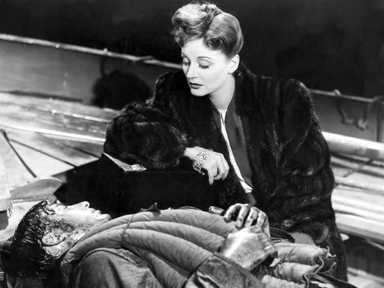 Bodajże najbardziej znaną kreacją filmową Talluli Bankhead jest rola w "Łodzi ratunkowej" Alfreda Hitchcocka z 1944 roku