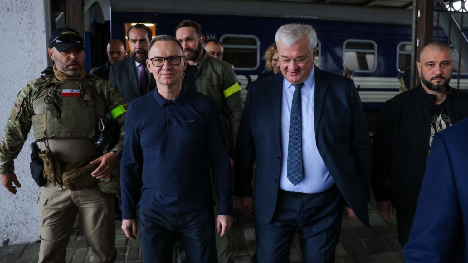 Andrzej Duda w Kijowie
