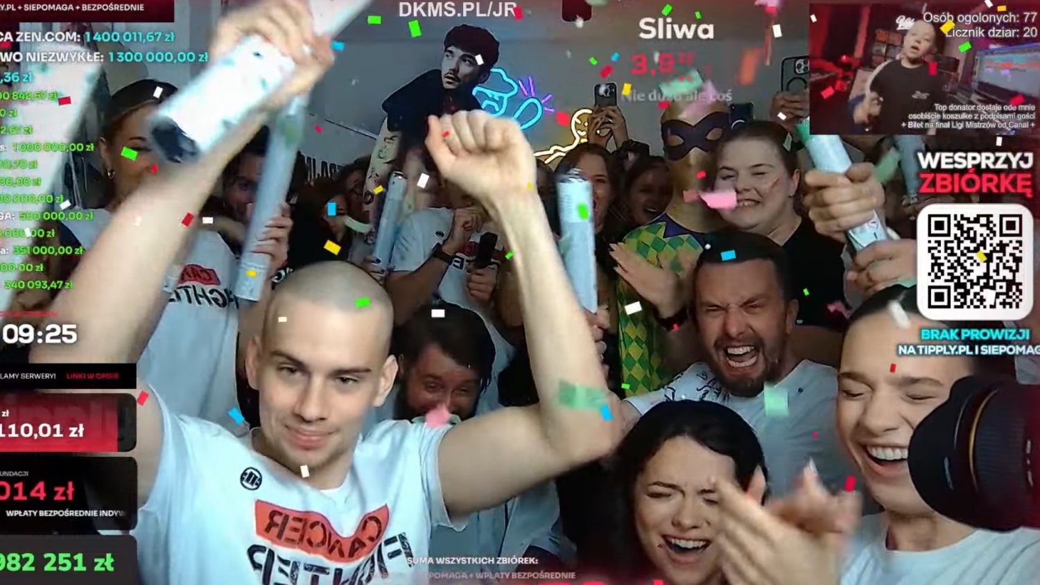 Zbiórka Łatwoganga przejdzie do historii! Polacy uzbierali 163 miliony złotych