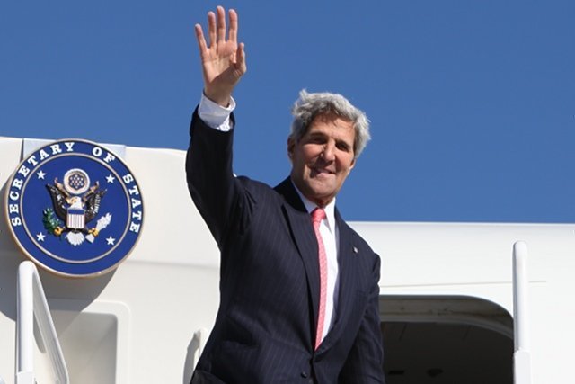 Rozmowy Johna Kerry'ego (na zdjęciu) z Sergiejem Ławrowem o Ukrainie nie przyniosły żadnych efektów