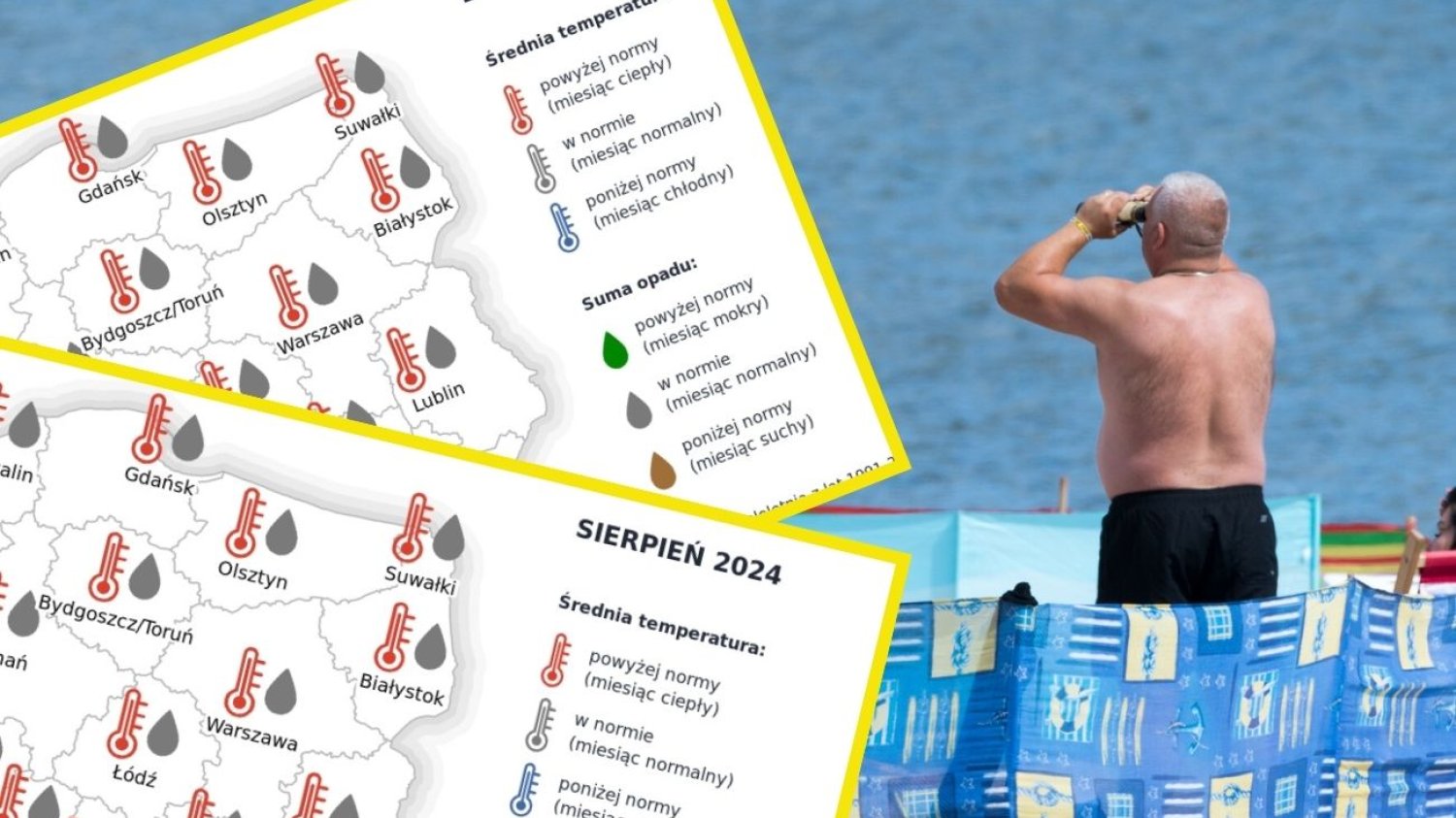Obiecujące długoterminowe prognozy na wakacje 2024 od IMGW