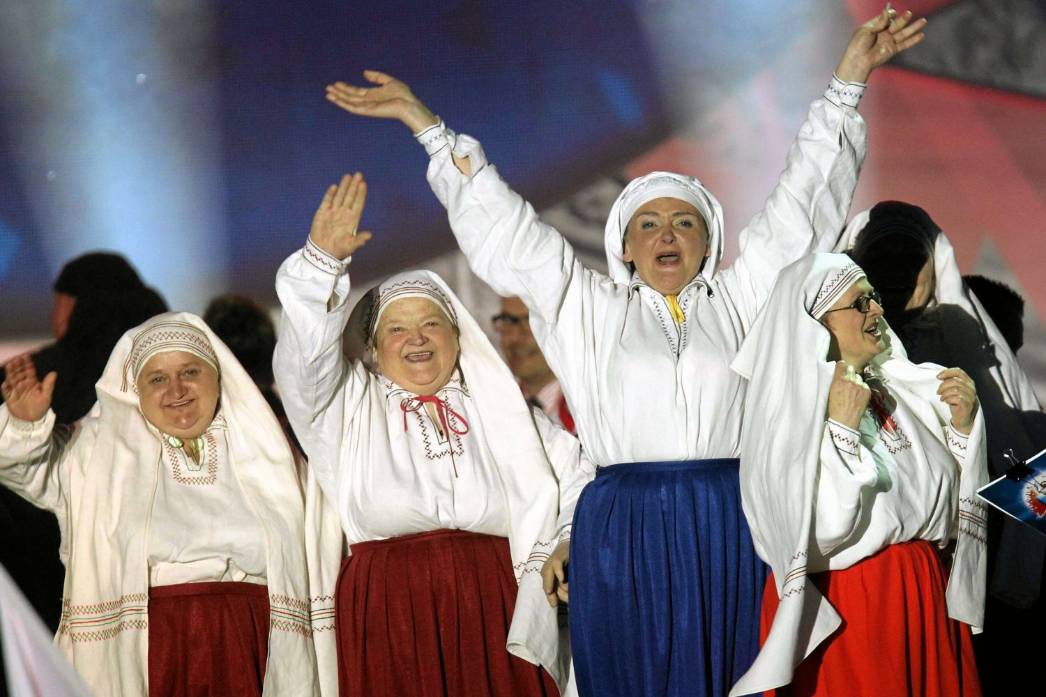 Występ zespołu "Jarzębina"