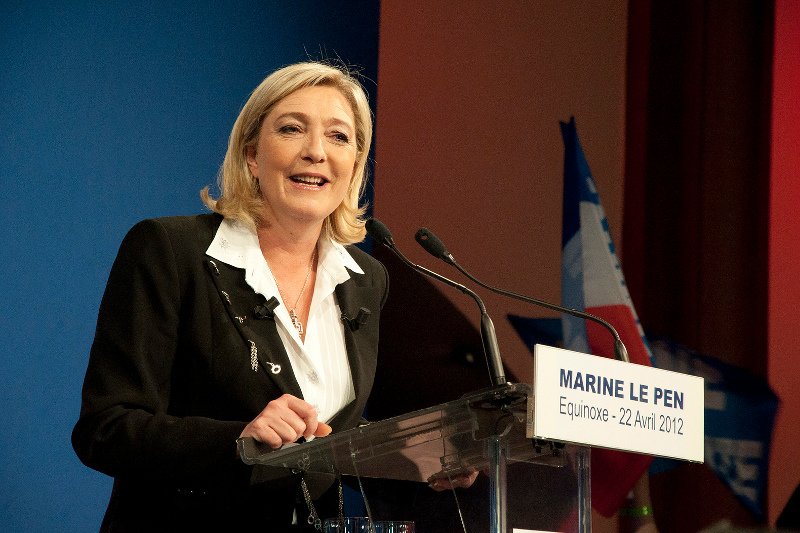 Marine Le Pen, przewodnicząca Frontu Narodowego.