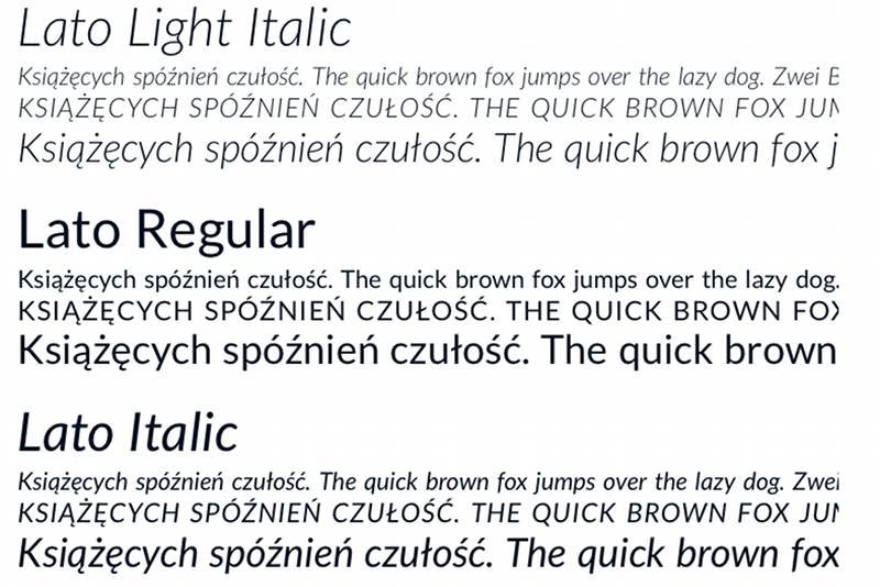 Łukasz Dziedzic stworzył czcionkę latofont