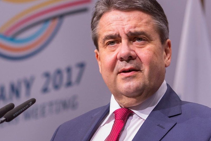 Sigmar Gabriel, szef niemieckiego MSZ.