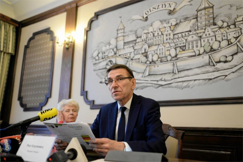 Prezydent Olsztyna Piotr Grzymowicz.