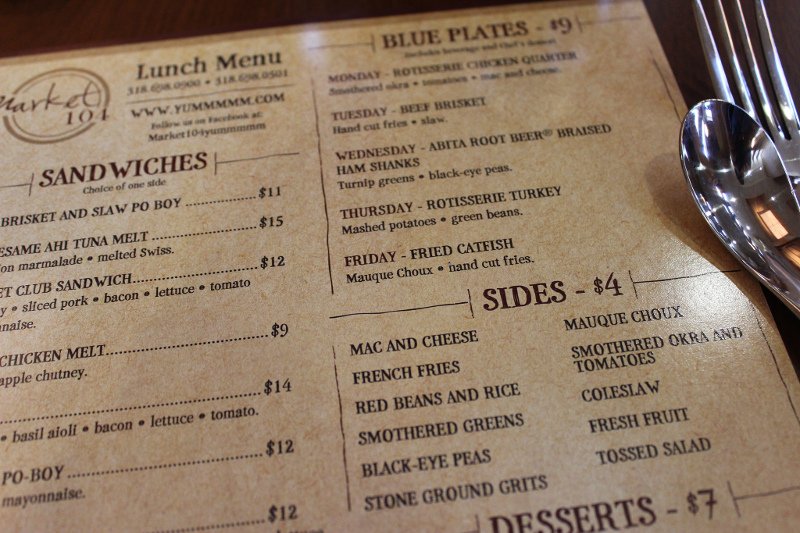 Po menu możemy wiele wywnioskować na temat tego, zy w danym miejscu zjemy smacznie.