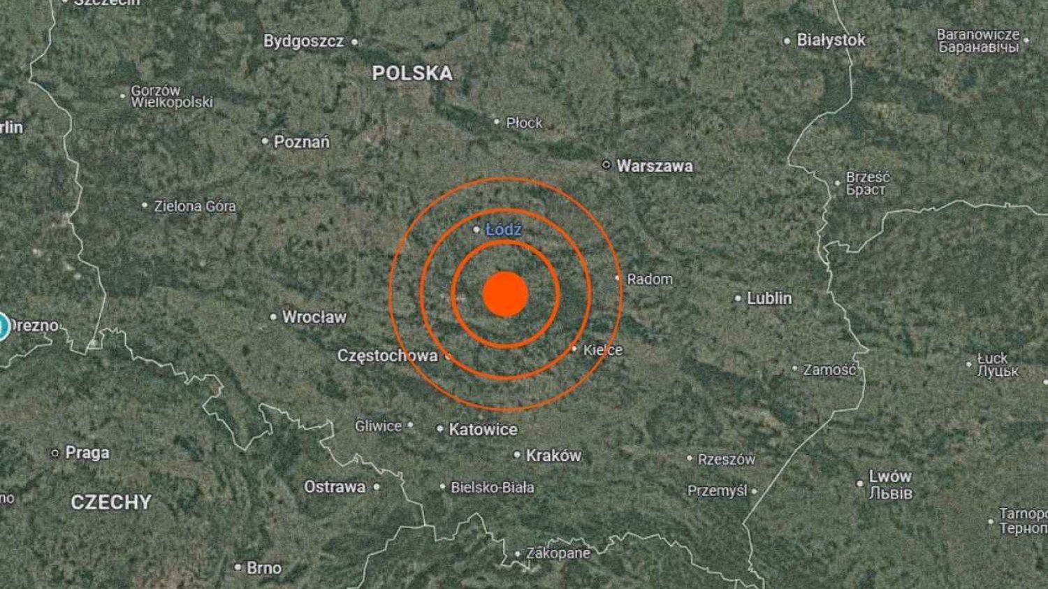 Chwile niepokoju wśród mieszkańców. Trzęsienie ziemi w tej części Polski. Trzęsienie ziemi w Polsce. Niepokój wśród mieszkańców Bliskiej Woli.