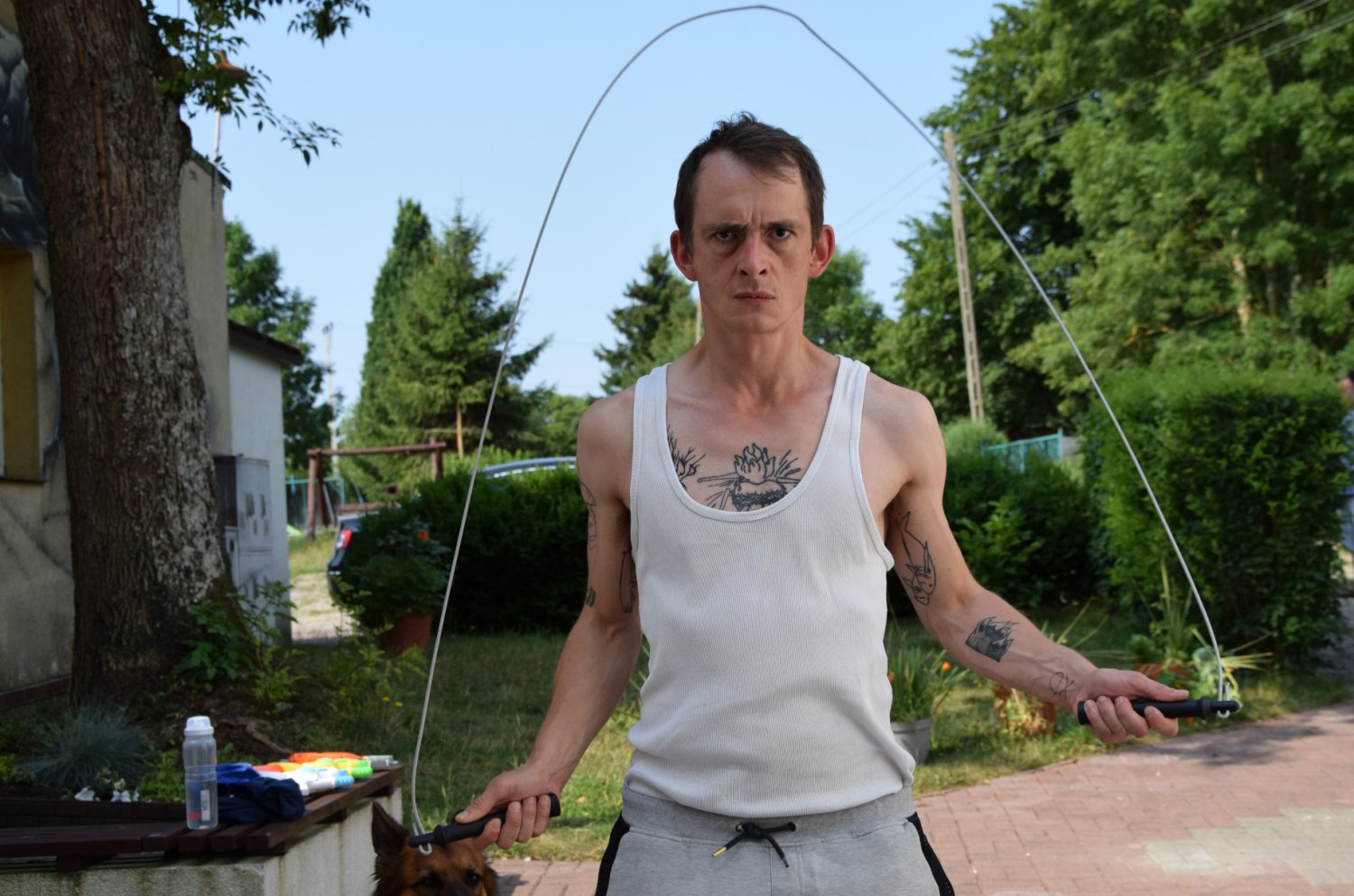 Co, jak co, ale walkę MMA z Ziemowitem Kossakowskim Jaś Kapela zdaje się traktować poważnie